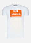 Weekend Offender T-shirts  Holland - white orange 