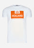 Weekend Offender T-shirts  Holland - white orange 