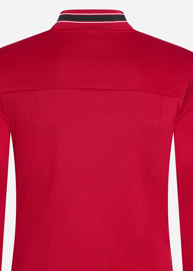 Ellesse Cardigans  Tommie track top - dark red 
