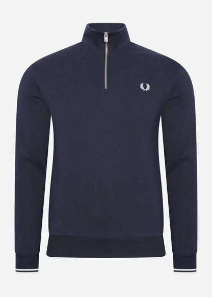 Fred Perry Truien  Half zip sweatshirt - navy 