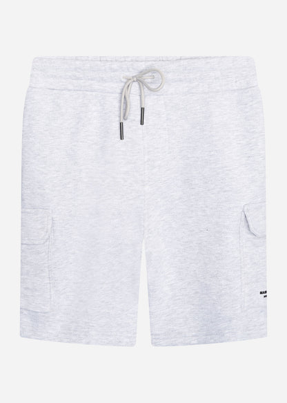 Marshall Artist Korte Broeken  Siren cargo short - grey marl 