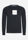 Weekend Offender Truien  WOAN reflective sweat - black 