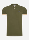 Weekend Offender Polo's  Sakai - dark green 