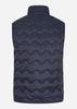 Lyle & Scott Bodywarmers  Crest quilted gilet - dark navy 