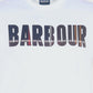 Barbour t-shirt with print white wit