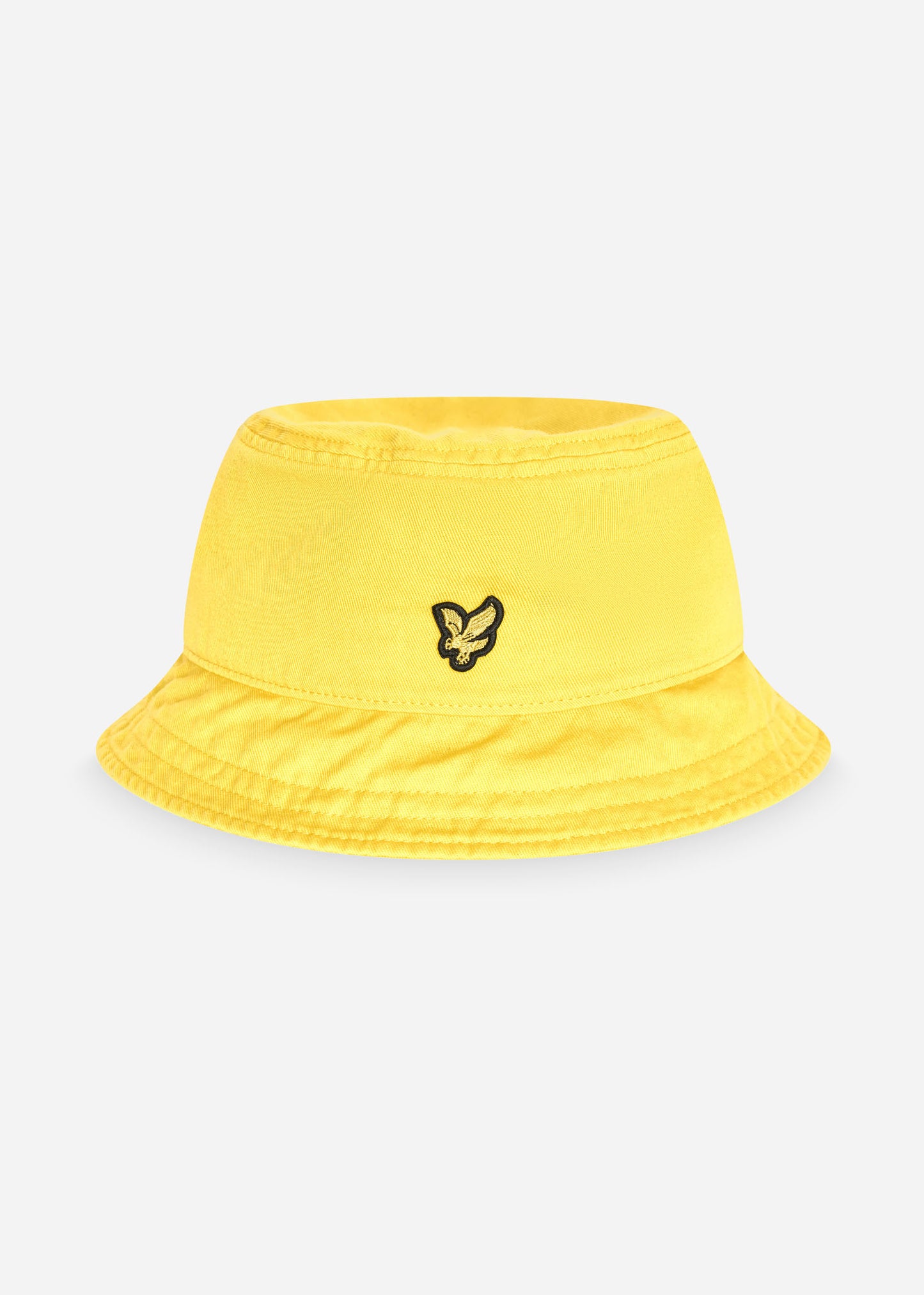 Cotton twill bucket hat - sunshine yellow - Lyle & Scott