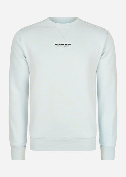 Marshall Artist Truien  Siren crewneck - dolphin grey 