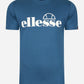 ellesse t-shirt logo groot blauw
