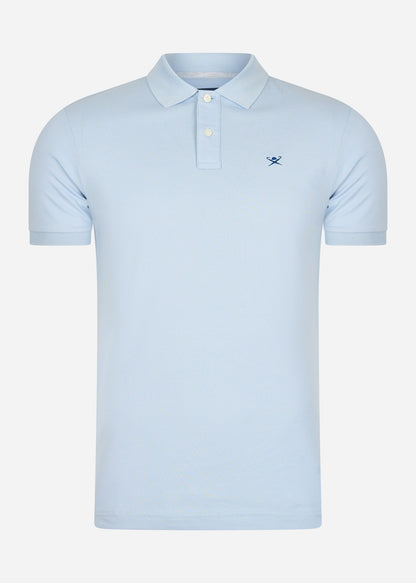 Hackett London Polo's  Cotton pique polo shirt - oxford blue 