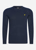 Lyle & Scott Truien  Merino crew jumper - dark navy 