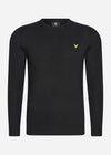 Lyle & Scott Truien  Merino crew jumper - jet black 