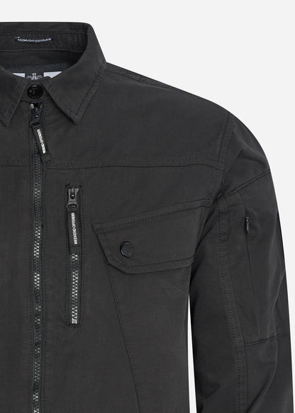 Weekend Offender Overshirts  Helsinki - black 