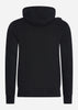 MA.Strum Hoodies  Core overhead hoody - jet black 