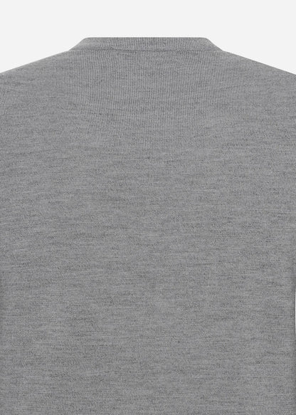 Fred Perry Truien  Classic crew neck jumper - grey marl 