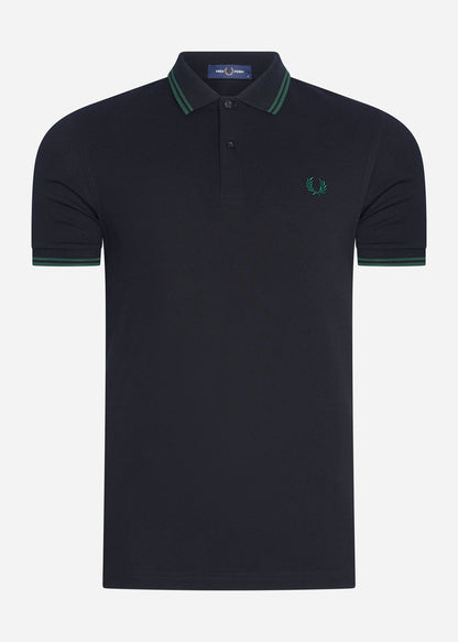 Fred Perry Polo's  Twin tipped fred perry shirt - black ivy 