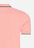 Fred Perry Polo's  Twin tipped fred perry shirt - pink peach 