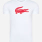 Printed t-shirt - white fireman - Lacoste