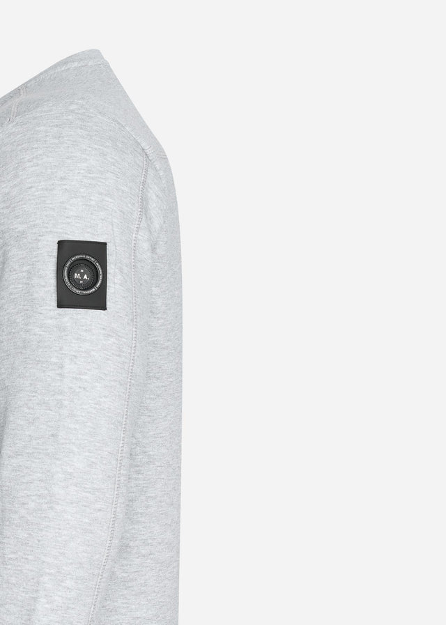 Marshall Artist Sweaters  Siren crew sweat - grey marl 