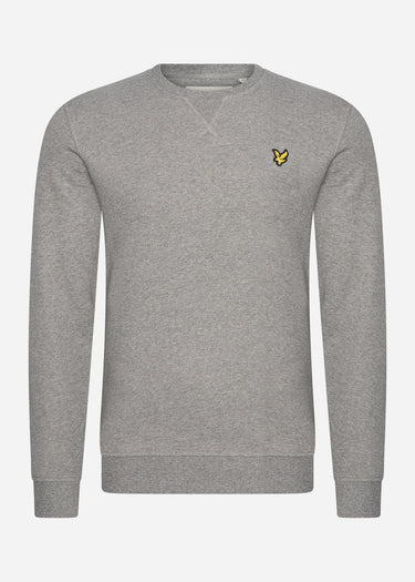 Lyle & Scott Truien  Crew neck sweatshirt - mid grey marl 