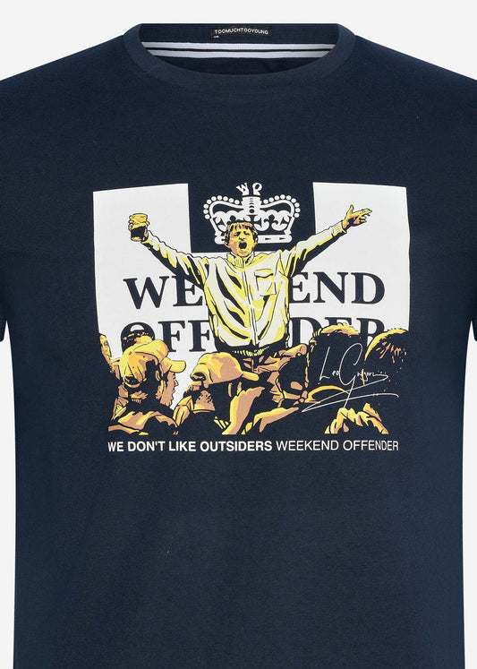 leo gregory t-shirt weekend offender bovver green street hooligans