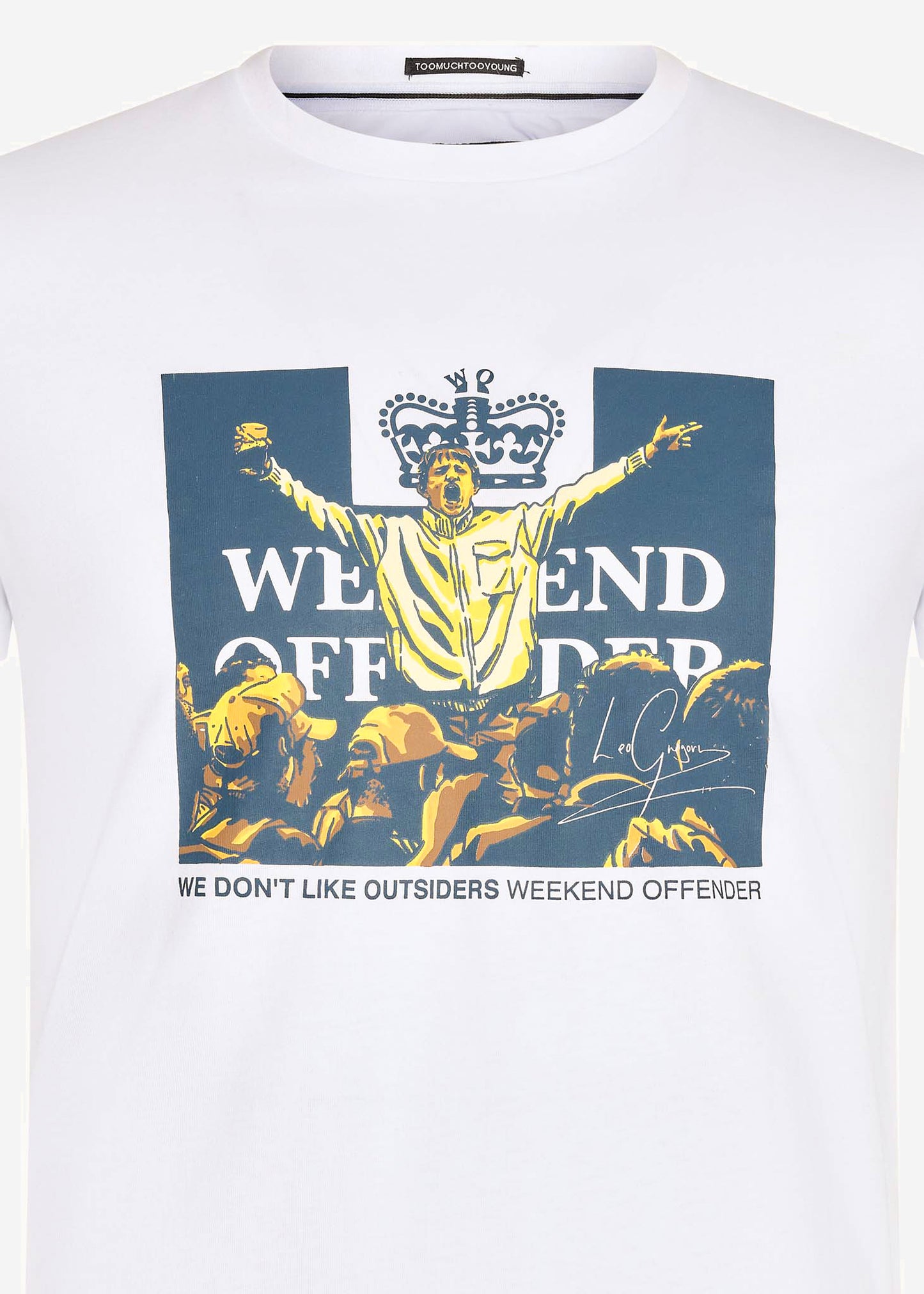 weekend offender t-shirt leo gregory green street hooligans