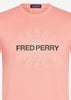 Fred Perry T-shirts  Fred perry graphic t-shirt - pink peach 