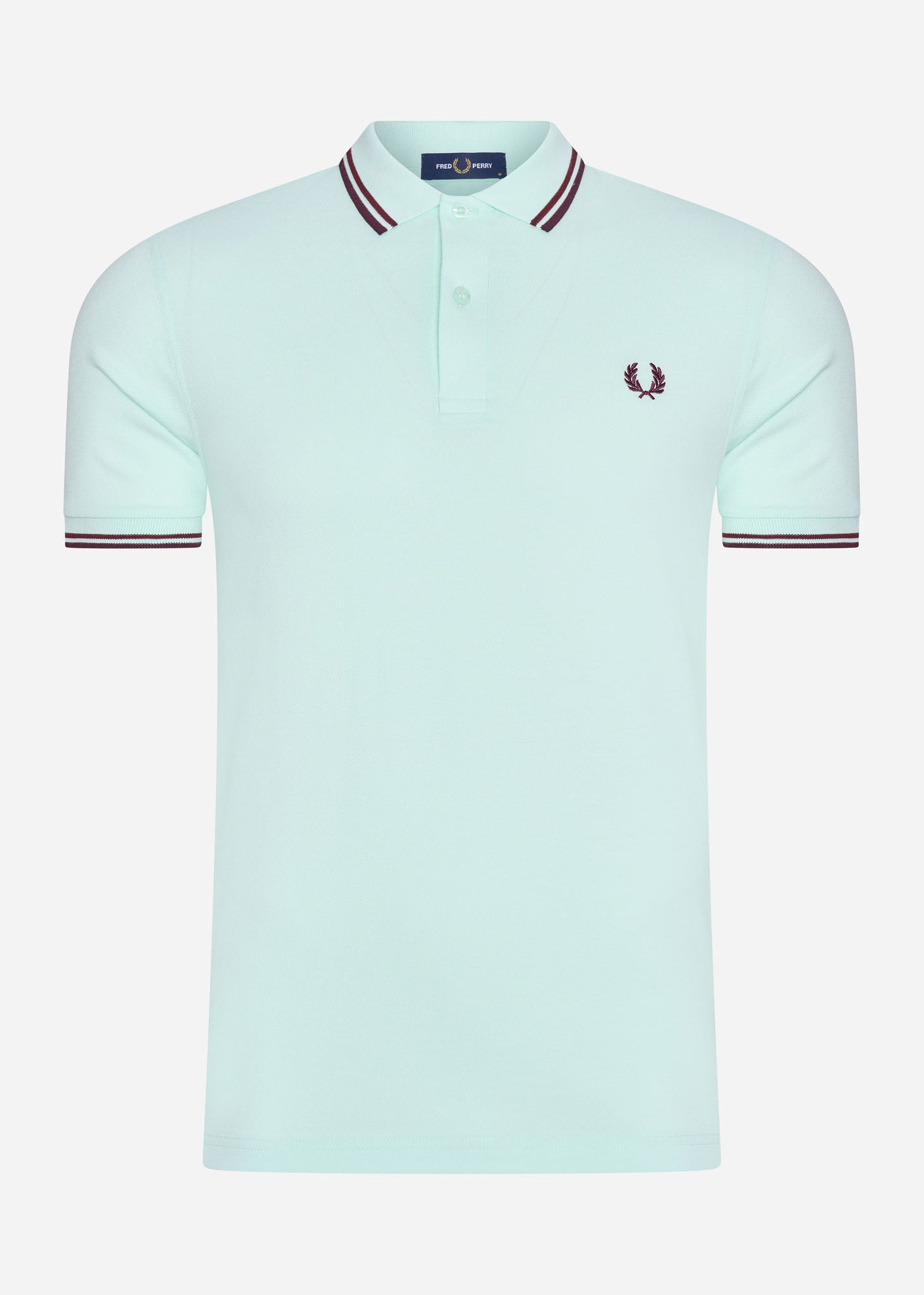 Fred Perry Polo's  Twin tipped fred perry shirt - brighton blue aubergine mahogany 