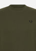 Fred Perry Truien  Crew neck sweatshirt - hunting green 