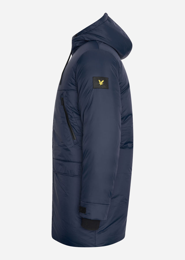 Lyle & Scott Jackets  Long line internal padded jacket - dark navy 