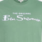 ben sherman logo t-shirt green