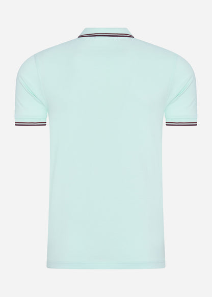 Fred Perry Polo's  Twin tipped fred perry shirt - brighton blue aubergine mahogany 