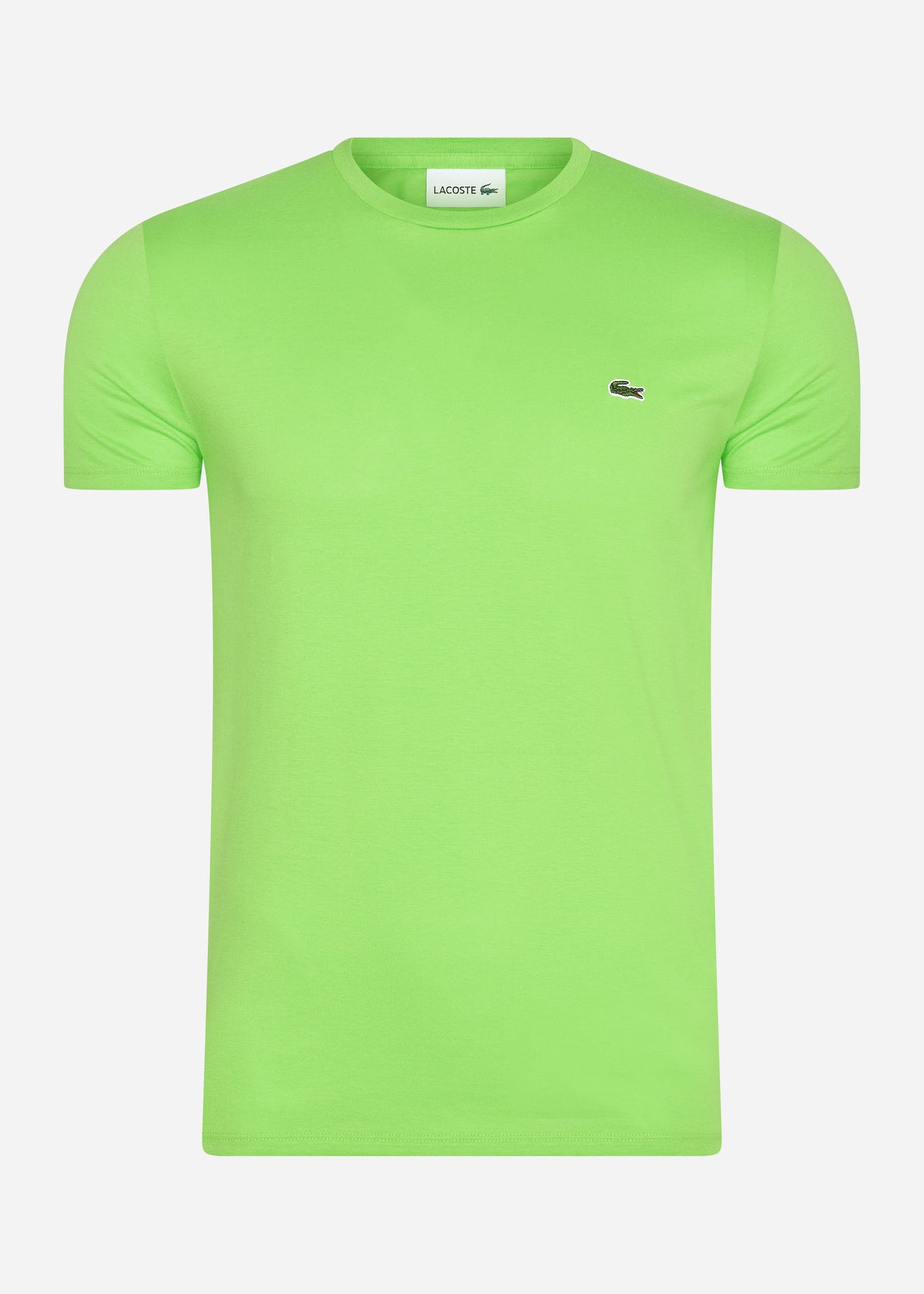 lacoste t-shirt summer neon green