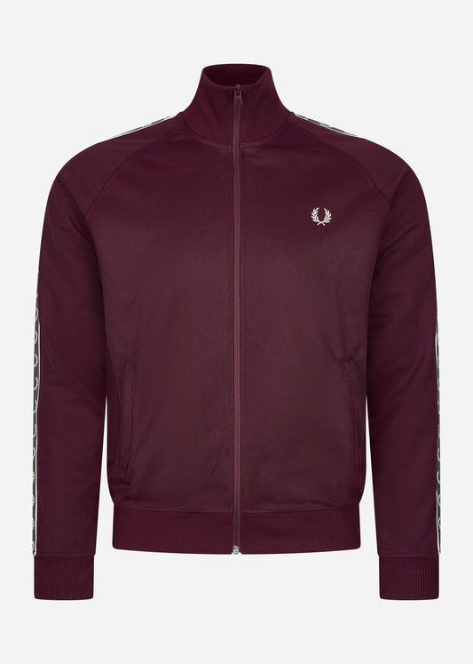 Fred Perry track jacket vest red rood