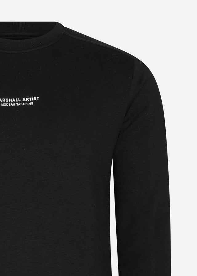 Marshall Artist Sweaters  Siren crew sweat - black 