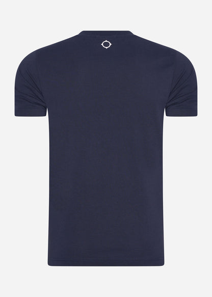 MA.Strum T-shirts  CC logo print ss tee - ink navy 