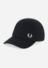 Fred Perry Petten  Pique classic cap - black 