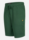 Lyle & Scott Korte Broeken  Sweat short - english green 