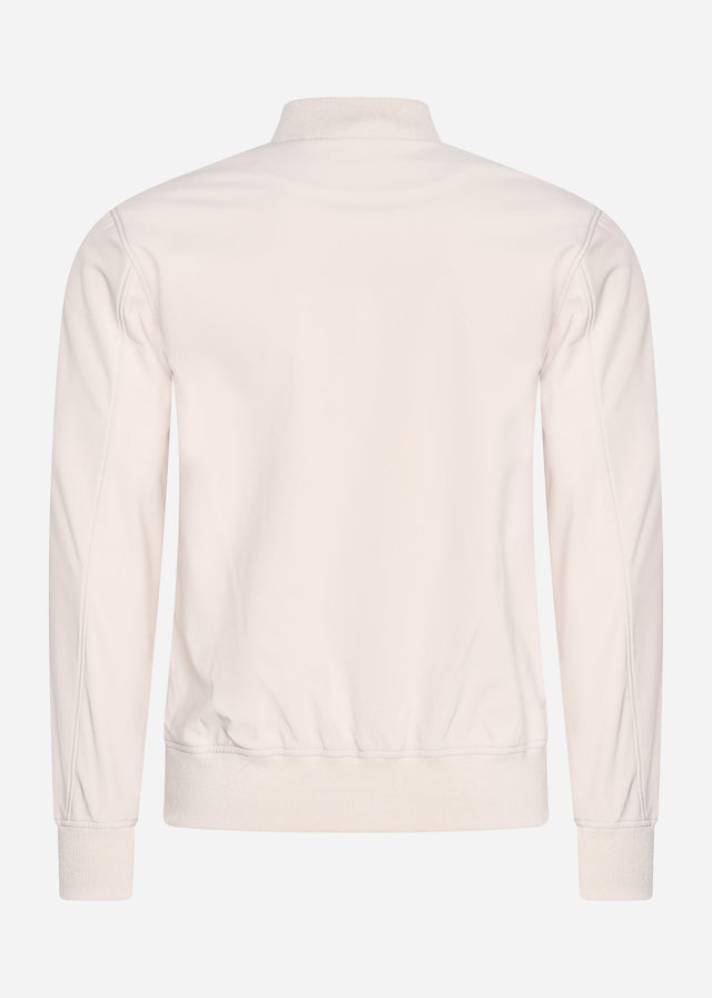 Lyle & Scott Jackets  Softshell bomber jacket - light mist 