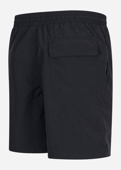 Lyle & Scott Zwembroeken  Plain swimshort - jet black 