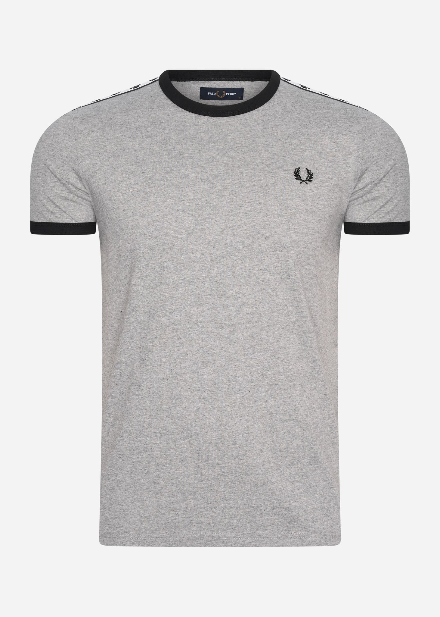 Fred Perry T-shirts  Taped ringer t-shirt - steel marl 