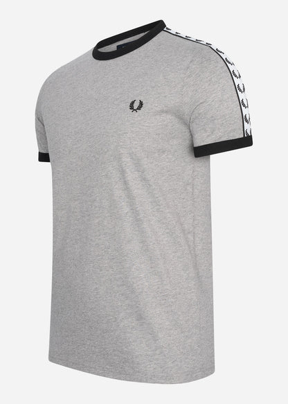 Fred Perry T-shirts  Taped ringer t-shirt - steel marl 