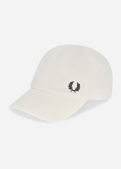 Fred Perry Petten  Pique classic cap - ecru 