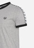 Fred Perry T-shirts  Taped ringer t-shirt - steel marl 