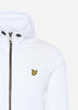 Lyle & Scott Vesten  Softshell jersey zip hoodie - white 