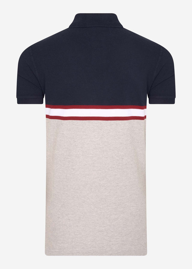 Barbour Polos  Block colour polo - navy 