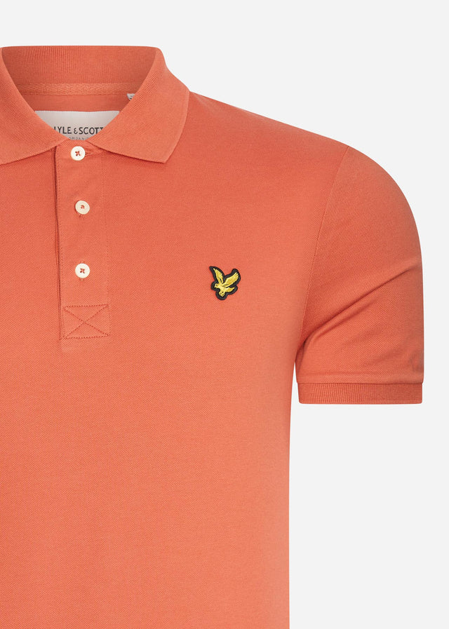 Lyle & Scott Polos  Plain polo shirt - victory orange 