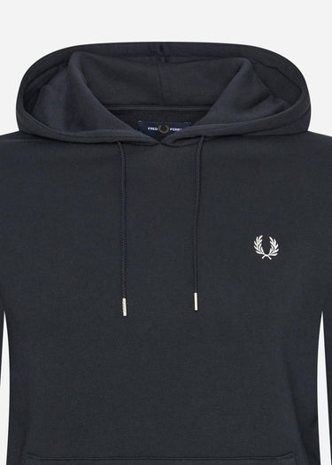 Fred Perry Hoodies  Tipped hooded sweatshirt - navy 