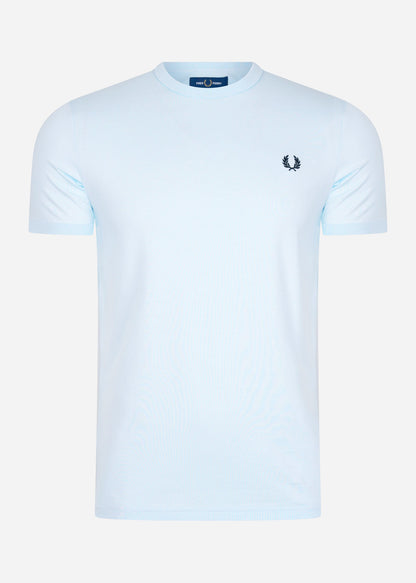 Fred Perry T-shirts  Ringer t-shirt - light ice 