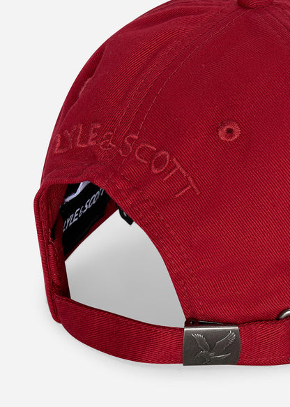 Lyle & Scott Petten  Baseball cap - tunnel red 