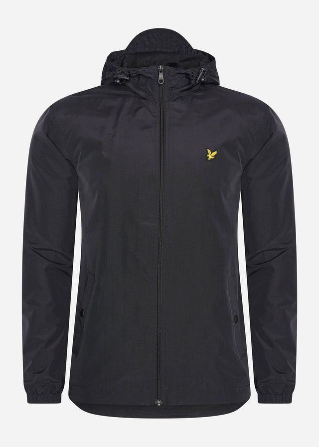 Lyle & Scott Jackets Zip through hooded jacket - jet black
